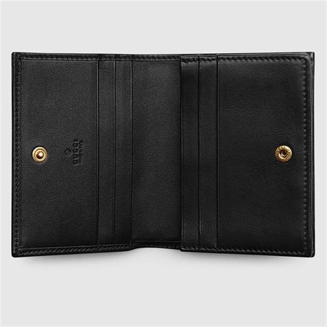 gucci gg marmont card case wallet|Gucci Marmont coin case.